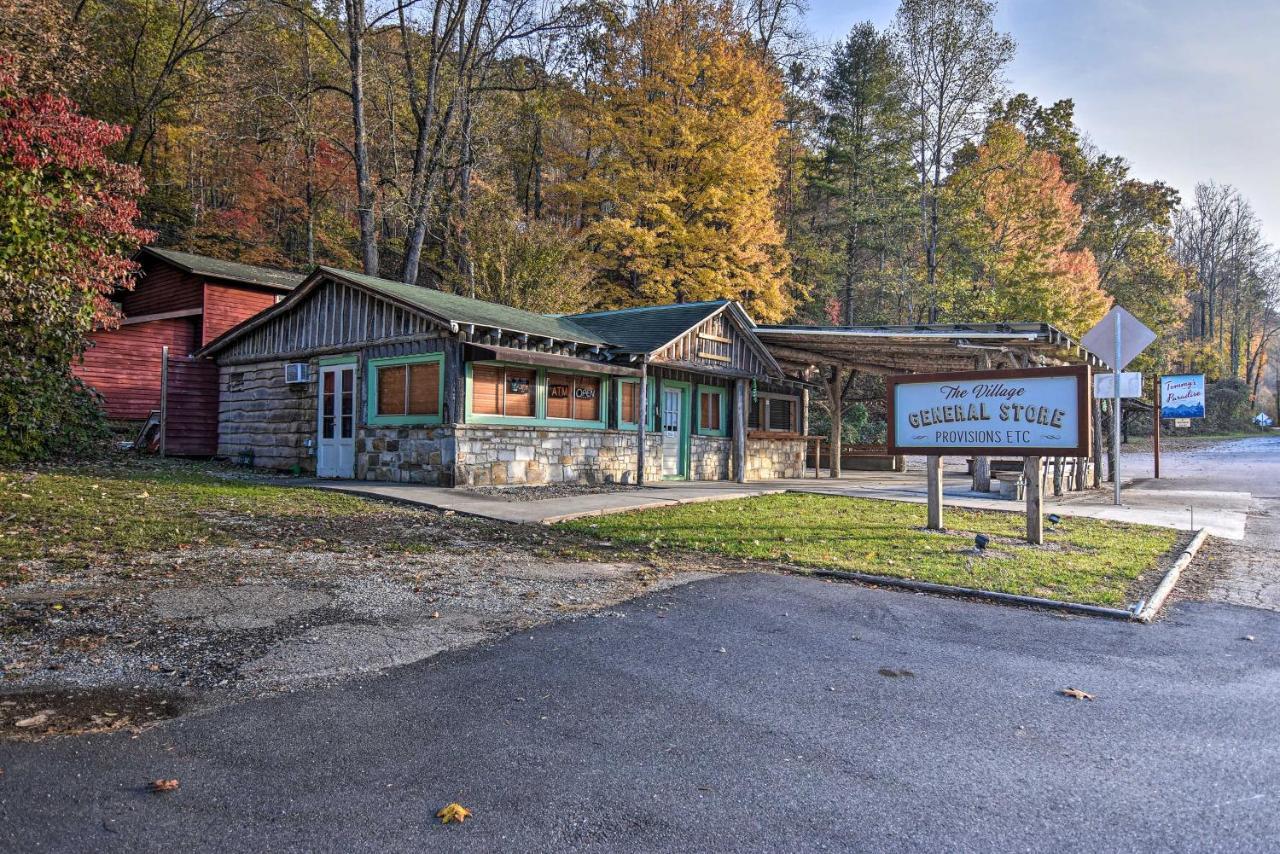 브라이슨시티 Cozy Cabin With Hot Tub And Smoky Mountain Views! 빌라 외부 사진